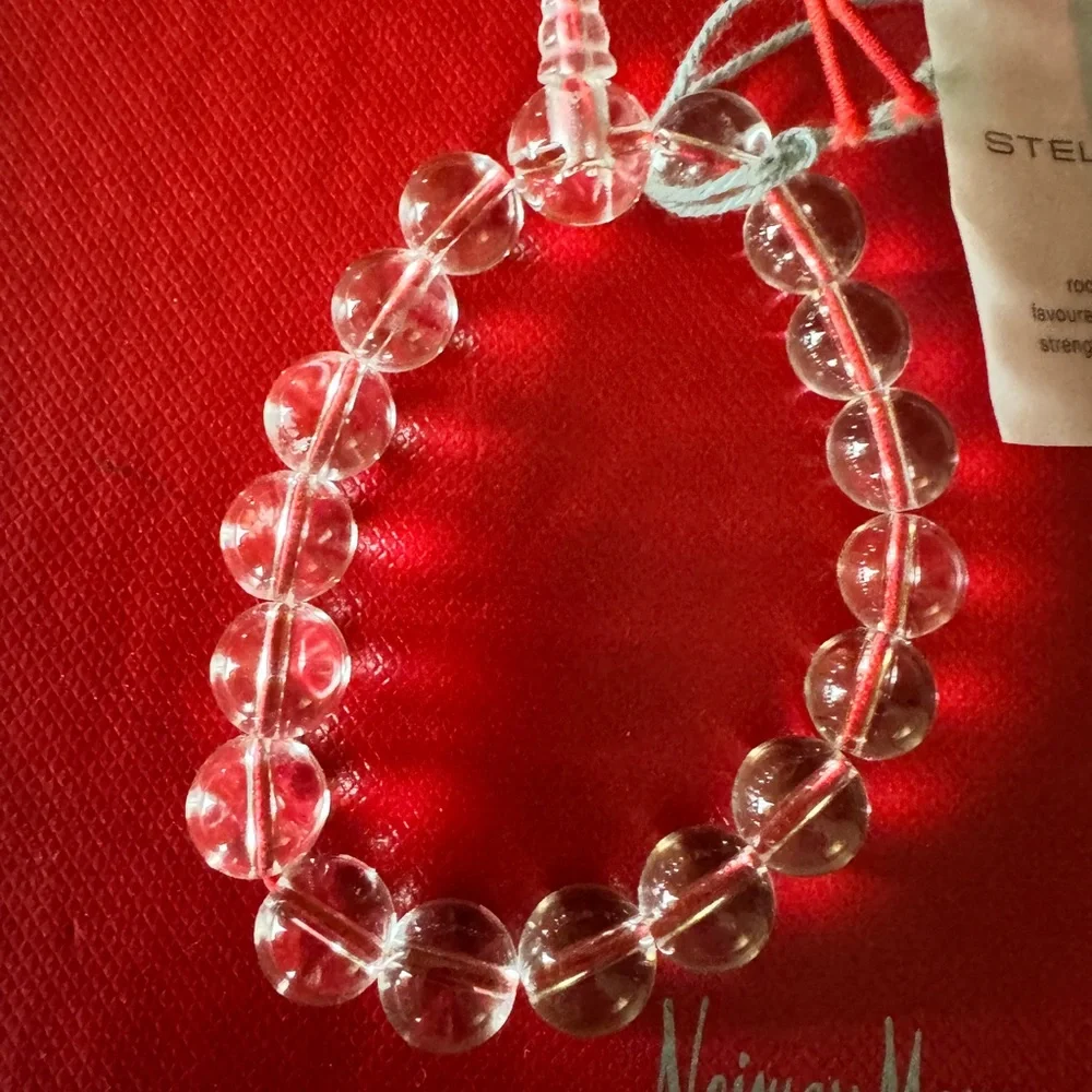 Stella McCartney Clear Glass Bead Bracelet - Picture 2 of 5